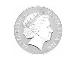 1 Unze Silber Krokodil Bindi 2013 Australien Royal Mint