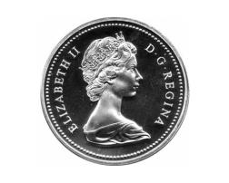 Canada Silber Gedenkmünze 1 Dollar Winnipeg 1974