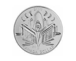 Canada Silber Gedenkmünze 1 Dollar Entdeckungen 2000