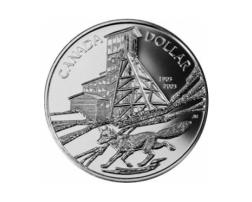 Canada Silber Gedenkmünze 1 Dollar Silbermine 2003