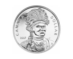 Canada Silber Gedenkmünze 1 Dollar Victoria Orden 2007