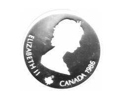 Canada Silber Calgary 1988 20 Dollar Free Style Skiing PP