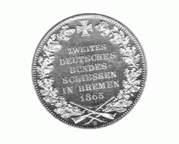 Altdeutschland Hansestadt Bremen Taler 1865