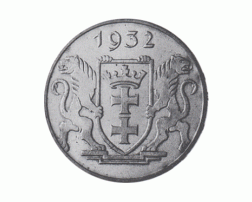 Freie Stadt Danzig 5 Gulden Krantor 1932