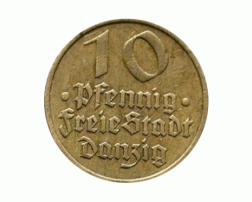 Freie Stadt Danzig 10 Pfennig 1932