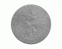 Altdeutschland Freie Stadt Frankfurt Silber Vereinstaler 1860