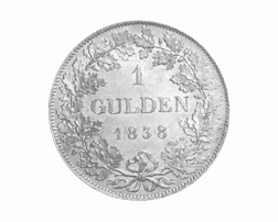 Altdeutschland Freie Stadt Frankfurt Silber Gulden 1838-1841