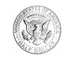 Halve Dollar 1964 1/2 Silber Dollar USA Kennedy 