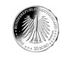20 Euro Silber Gedenkmünze PP 2016 Rotkäppchen