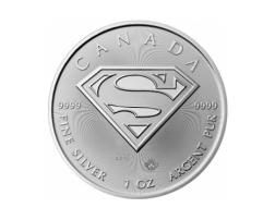 Superman 1 Unze 2016 Kanada Silbermünze