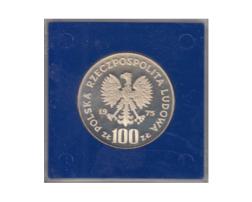 Polen 100 Zloty Silber 1975 Modrzejewska