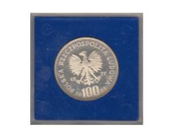 Polen 100 Zloty Silber 1977 Tierwelt Wisent