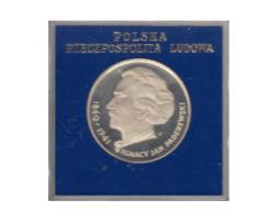 Polen 100 Zloty Silber 1977  Ignacy Jan Paderewski