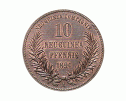 Neuguinea 10 Pfennig 1894