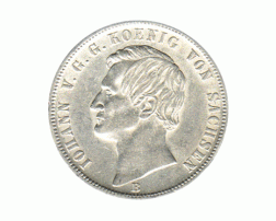 Altdeutschland Sachsen Vereinstaler 1854-1873