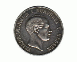 Altdeutschland Hessen Friedrich Wilhelm Siegestaler 1865