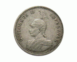 Ostafrika 1/4 Rupie 1913