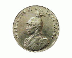 Ostafrika 1/2 Rupie 1909