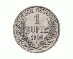 Ostafrika 1 Rupie 1906