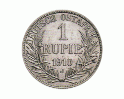 Ostafrika 1 Rupie 1910