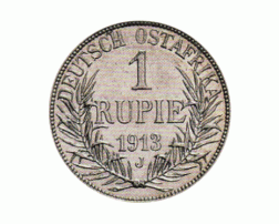 Ostafrika 1 Rupie 1913