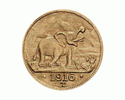 Ostafrika 15 Rupie 1916