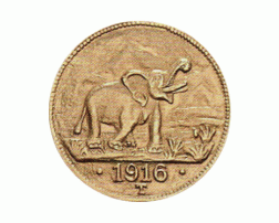 Ostafrika 15 Rupie 1916