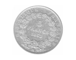 5 Francs Napoleon III 1852 - 1870