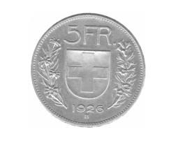 5 Franken Confoederatio 1926