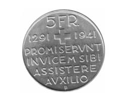 Schweiz 5 Franken Rültischwur 1941
