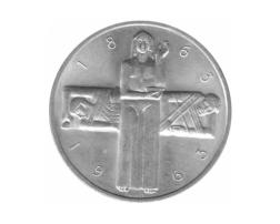 Schweiz 5 Franken Rotes Kreuz 1963