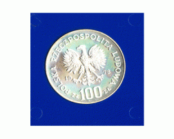 Polen 100 Zlotych Silber 1978 Adam Mickiewicz