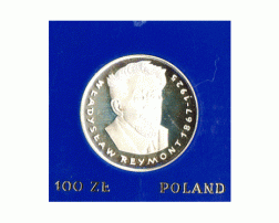Polen 100 Zlotych Silber 197 Wladyslaw Reymont