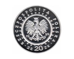 Polen 20 Zlotych Silber 1999 Palac Potockich