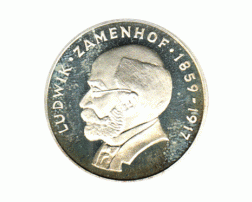 Polen 100 Zlotych Silber 1979 Ludwik Zamenhof