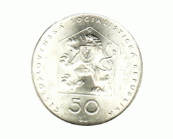 50 Korun, Tschechoslowakei, 1971