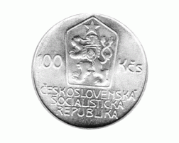 100 Korun, Tschechoslowakei, 1986, Macha