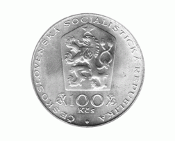 100 Korun, Tschechoslowakei, 1981,  Otakar Spaniel