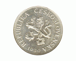 5 Korun, Tschechoslowakei, 1930