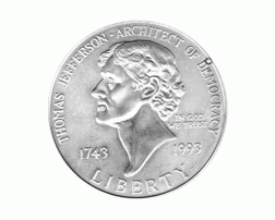1 Dollar USA, Silbermünze 1993