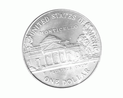 1 Dollar USA, Silbermünze 1993