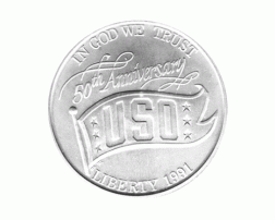 1 Dollar USA, Silbermünze 1987
