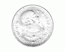1 Pesos 1967 Mexico, J.M. Morelos