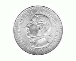 1 Pesos 1957 Mexico