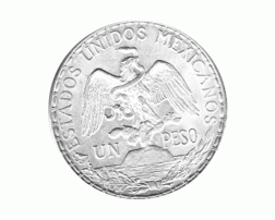 1 Pesos 1913 Mexico, Reiterin, Caballito