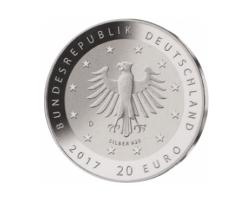 20 Euro Silber Gedenkmünze PP 2017 Sporthilfe