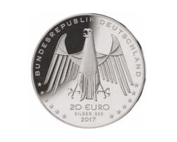 20 Euro Silber Gedenkmünze PP 2017 Laufmaschine Karl Drais