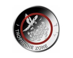 5 Euro Silber Gedenkmünze PP 2017 Tropische Zone