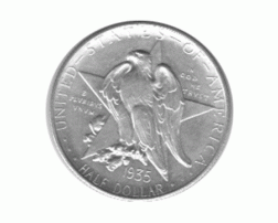 Halve Dollar 1935 Texas 1/2 Silber Dollar