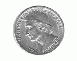 Halve Dollar 1936 Boone 1/2 Silber Dollar